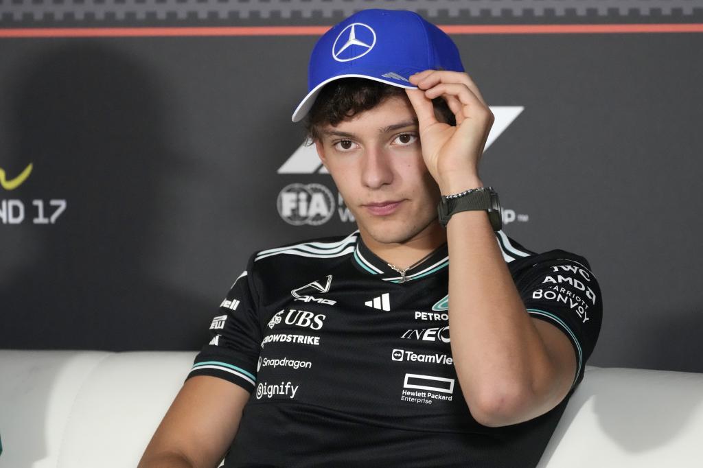 Antonelli, en Bakú.