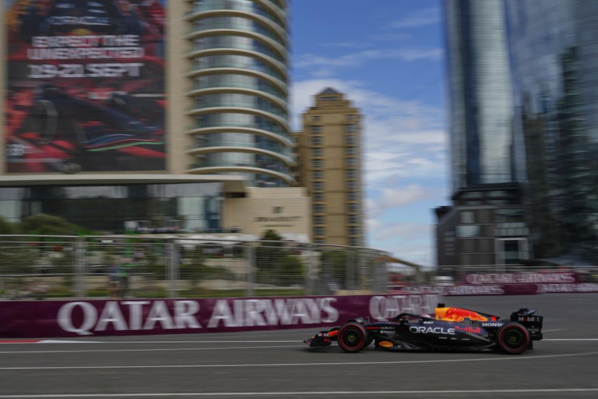 Verstappen, en un giro.