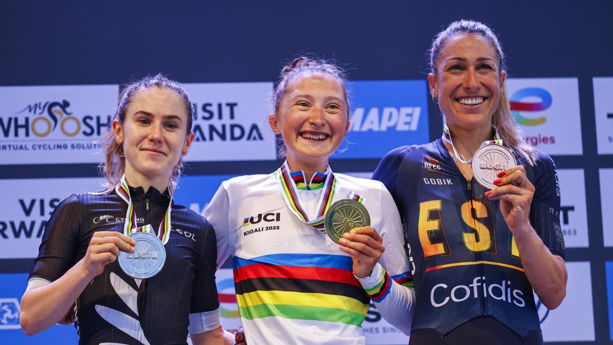 Bronce histórico de Mavi García en el Mundial de Kigali