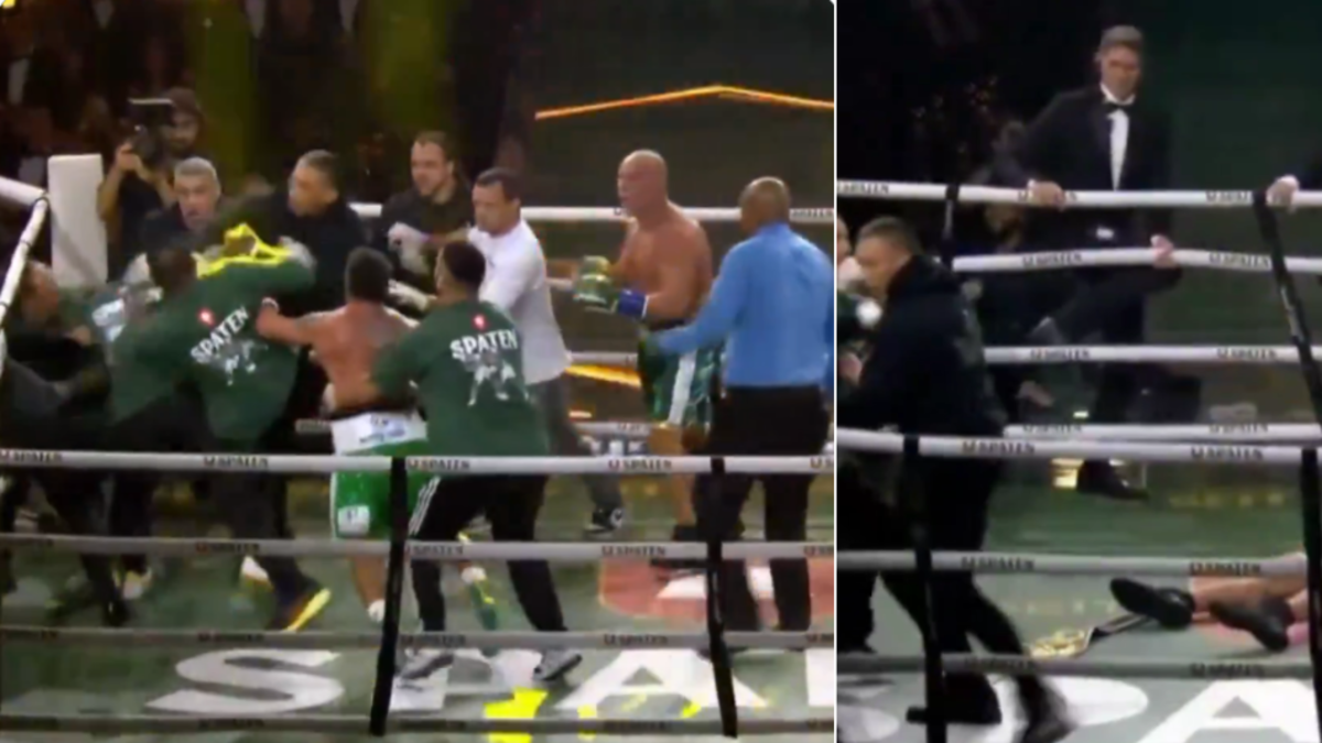 Evento de boxeo en Brasil termina en batalla campal; exestrella de la UFC queda inconsciente tras ser noqueado en el ring por alguien ajeno a la pelea