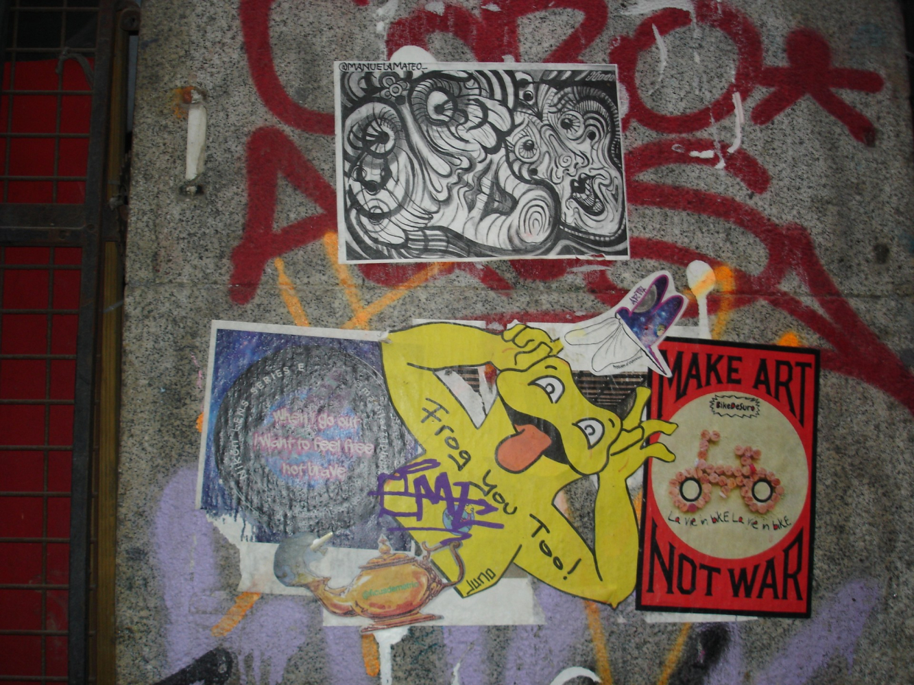 La rana de Malasaña.