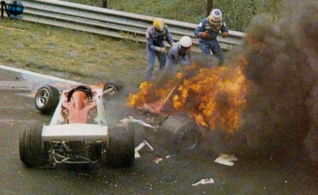 Accidente Niki Lauda en Nurburgring 1976
