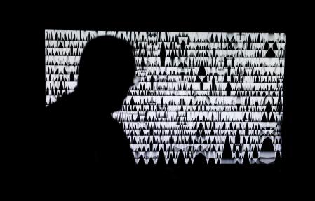 Una de las 27 piezas de arte digital expuestas en la muestra 'Hello World!'