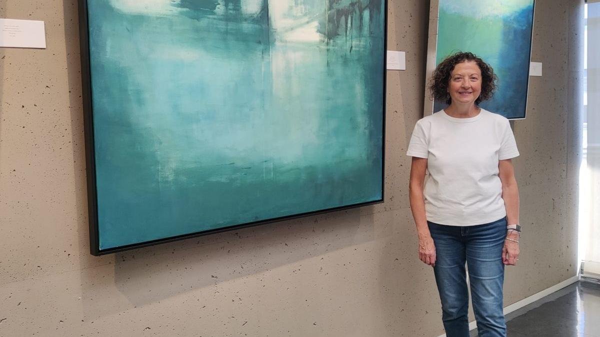 La artista que traslada la inmortalidad al lienzo