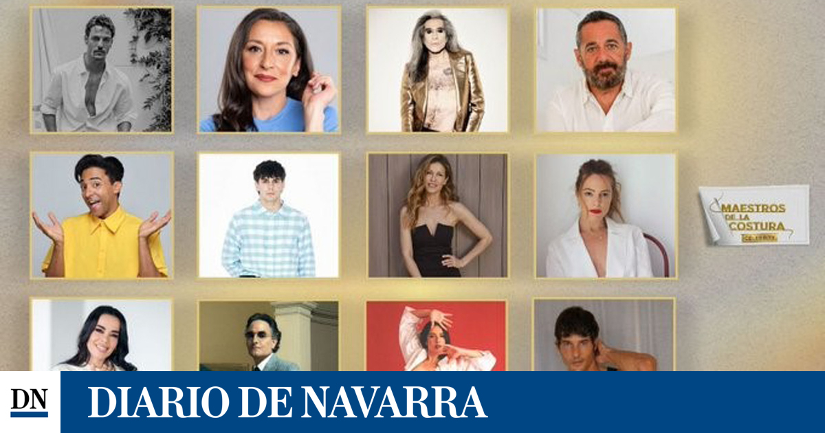 'Maestros de la Costura Celebrity 2' desvela el casting completo de participantes