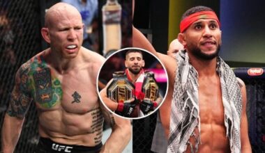 Josh Emmett y Youssef Zalal, dos de los más importantes rivales de Ilia Topuria, chocarán en UFC 320