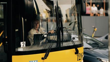 Daniel, conductor de autobús en Alemania: 