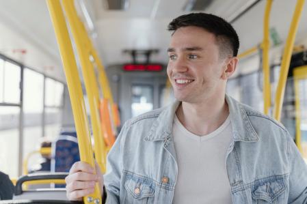 Daniel, conductor de autobús en Alemania: 