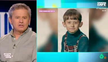 Los colaboradores de 'Zapeando' se reencuentran con sus versiones infantiles gracias a la inteligencia artificial