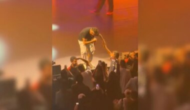 Alejandro Sanz emociona en México al bailar con una trabajadora de la limpieza durante su concierto