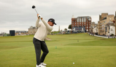 Alejandro del Rey tiene un día de película en St. Andrews