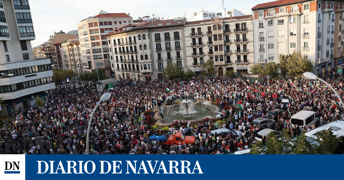 La convocatoria en Merindades en favor de la Flotilla corta el tráfico