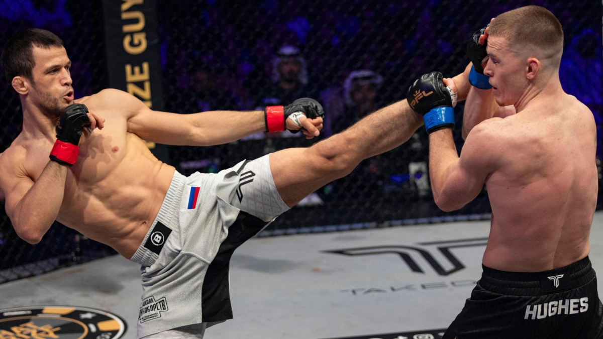 Usman Nurmagomedov impide la venganza de Paul Hughes y se corona como campeón de PFL