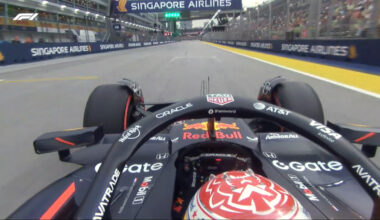 Verstappen avisa para la pole, Sainz está arriba y Alonso se atasca
