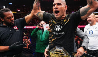 Alex Pereira noquea en 80 segundos a Ankalaev y recupera el cinturón de peso semipesado de la UFC