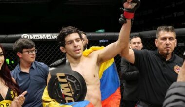 Adrián Luna Martinetti peleará en el DWCS, por un contrato en la UFC, el martes 7 de octubre