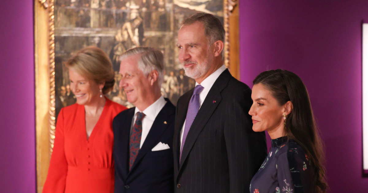 Los Reyes inauguran el festival Europalia de Bélgica con la España vista por Goya y la tauromaquia