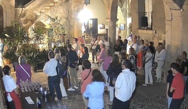 Inauguración de la muestra en la Galeria d