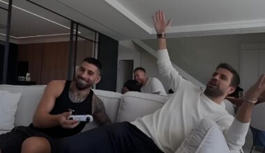 Ilia Topuria y Gerard Piqué se juntan en casa para echar un Clásico al FIFA: ¿quién ganó la partida?