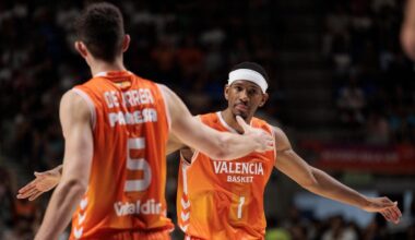 El Valencia Basket mantiene tres bajas seguras contra el Barça