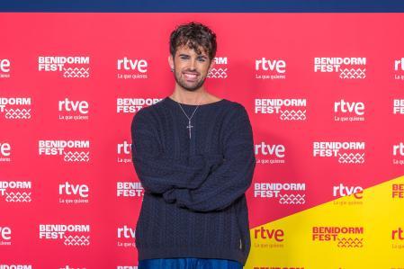 Mikel Herzog Jr. en la presentación del Benidorm Fest 2026