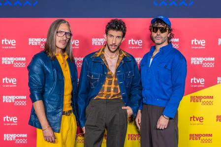 The Quinquis en la presentación del Benidorm Fest 2026