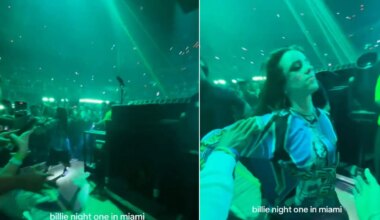 Billie Eilish sufre una agresión por parte de un fan durante su concierto en Miami