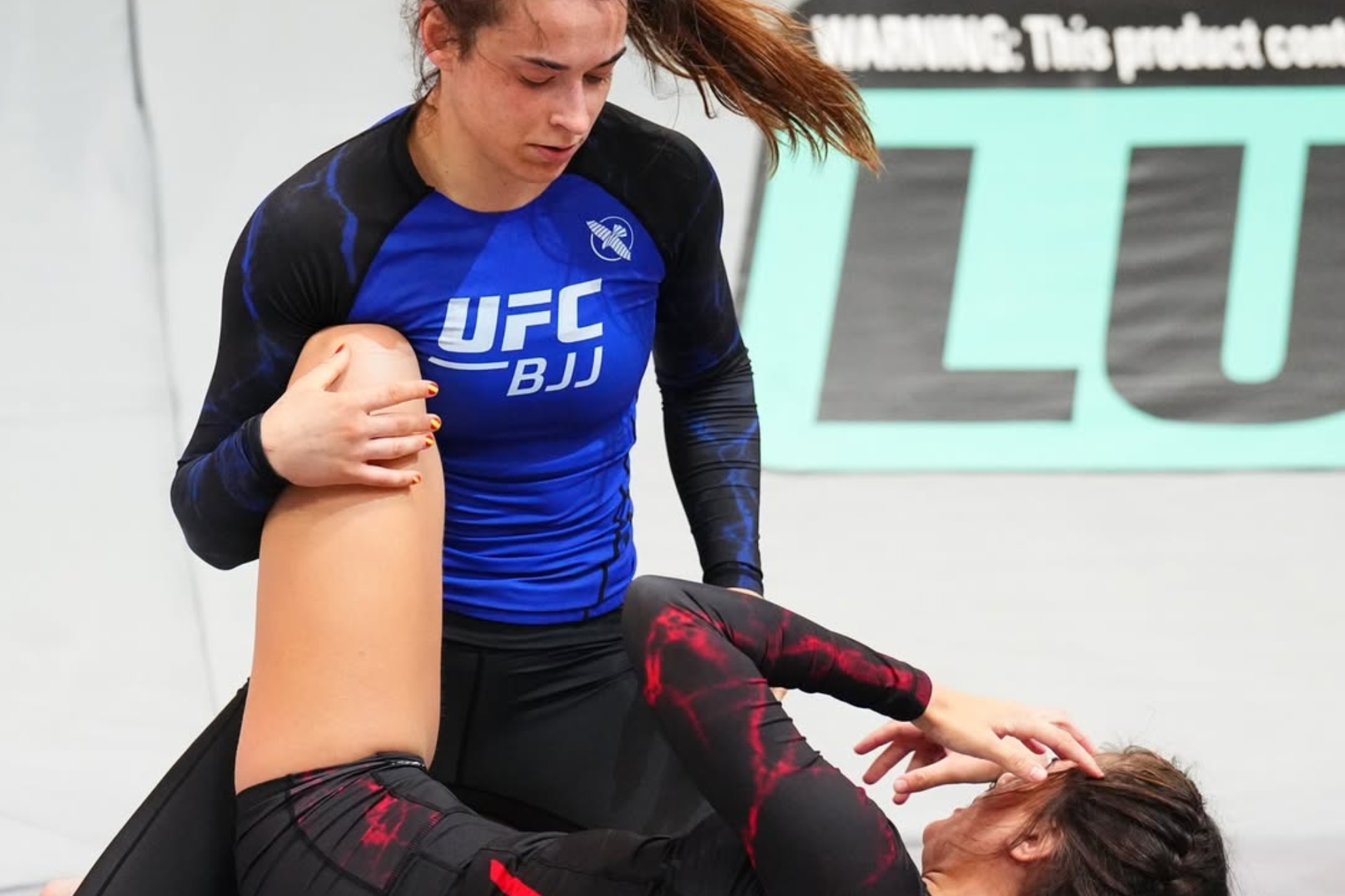 Ana Mayordomo, durante el UFC BJJ.