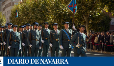 Fotos del desfile de la Guardia Civil en Pamplona por la festividad de la Virgen del Pilar - diariodenavarra.es