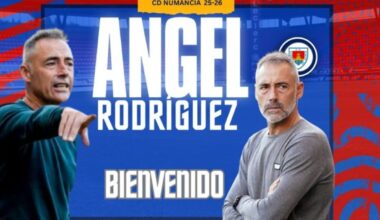 Ángel Rodríguez es el nuevo entrenador del Numancia hasta que acabe la temporada.
