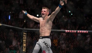 "Me encanta llegar a mis peleas como el gran perdedor"