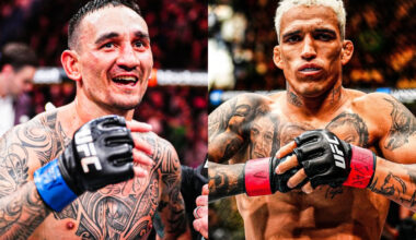Charles Oliveira reta a Max Holloway por el cinturón BMF