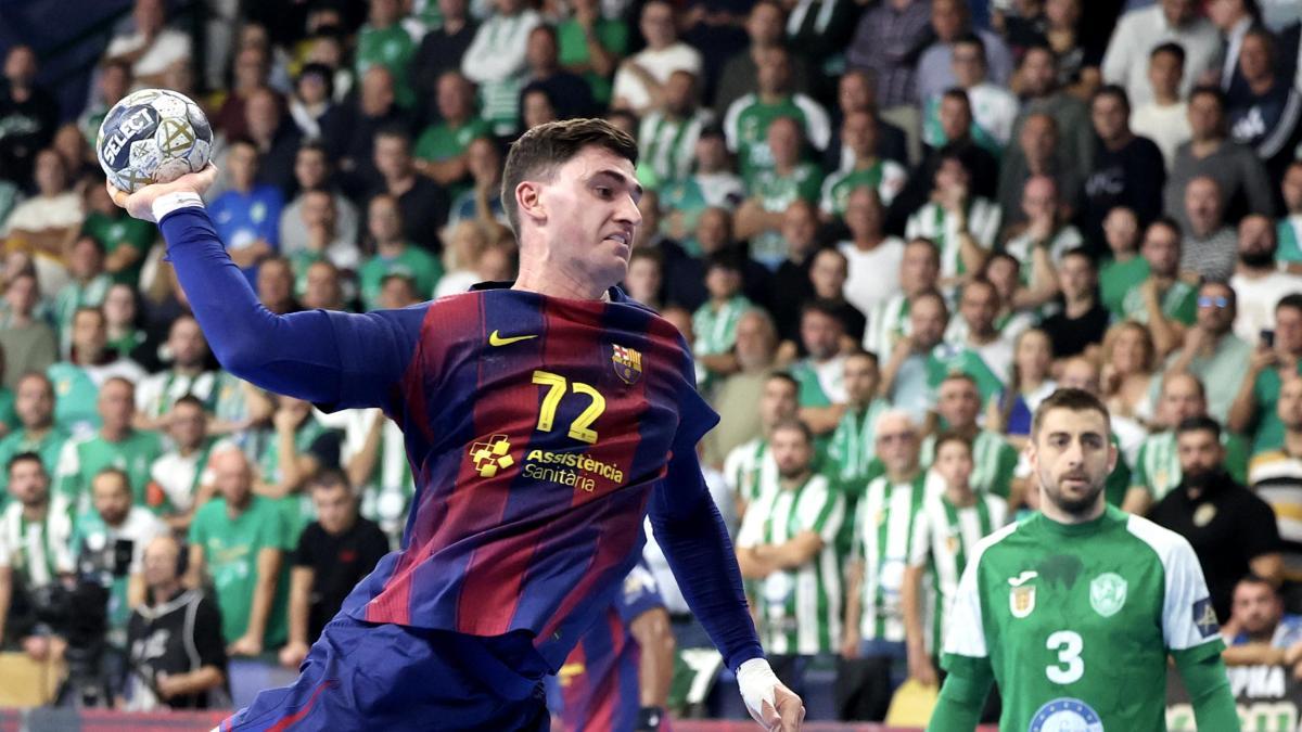 el Barça no lo es y recibe al líder de la Liga ASOBAL