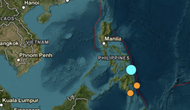 Un terremoto de magnitud 6,0 sacude la isla de Mindanao en Filipinas