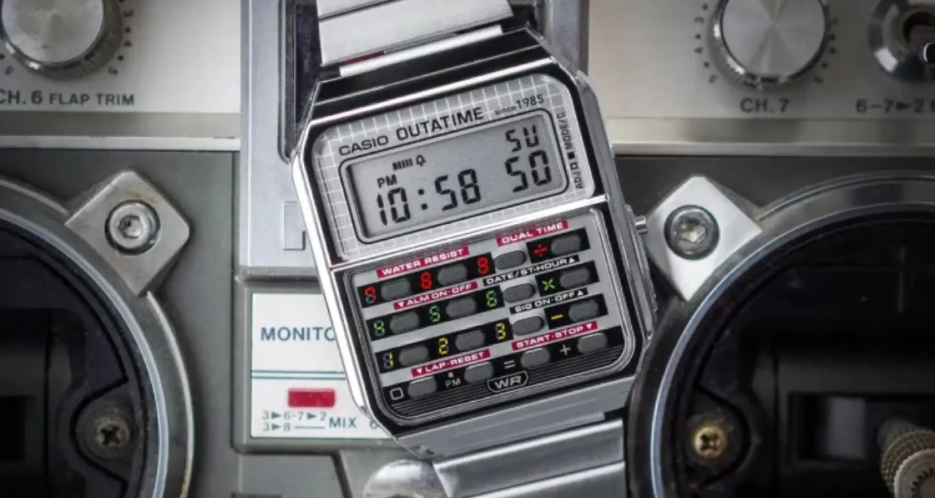 Casio celebra el 40 aniversario de 'Regreso al futuro' relanzando el mítico reloj de Marty McFly