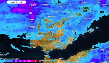 estas son las zonas donde lloverá