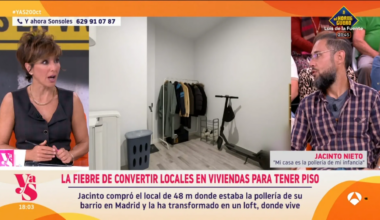Sonsoles Ónega mete la pata al preguntar en directo por la licencia de habitabilidad de un invitado que vive en una antigua pollería