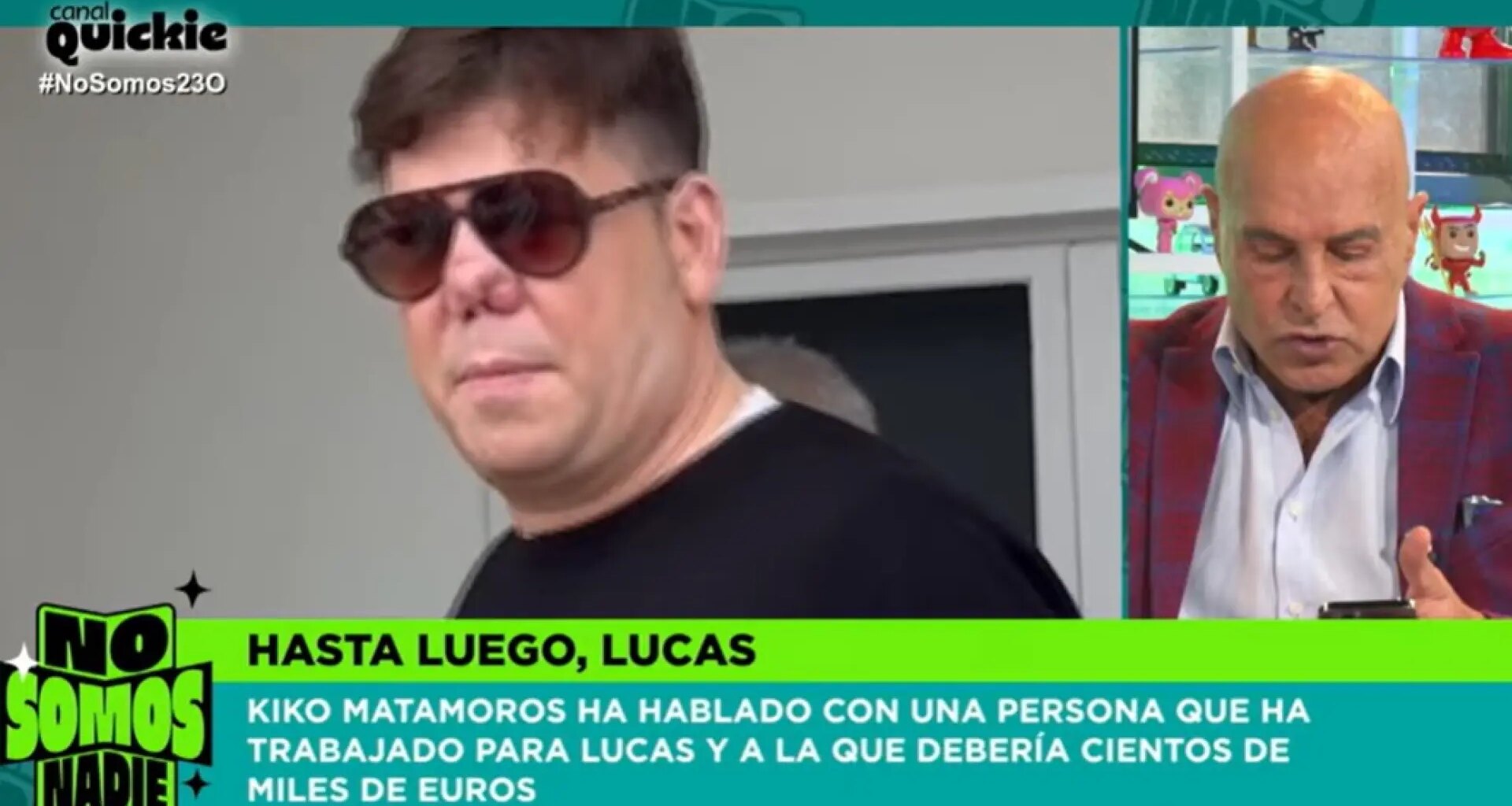 Kiko Matamoros revela que Lucas debería un total de 1,4 millones de euros a Andy, a su exproductor y su exrepresentante