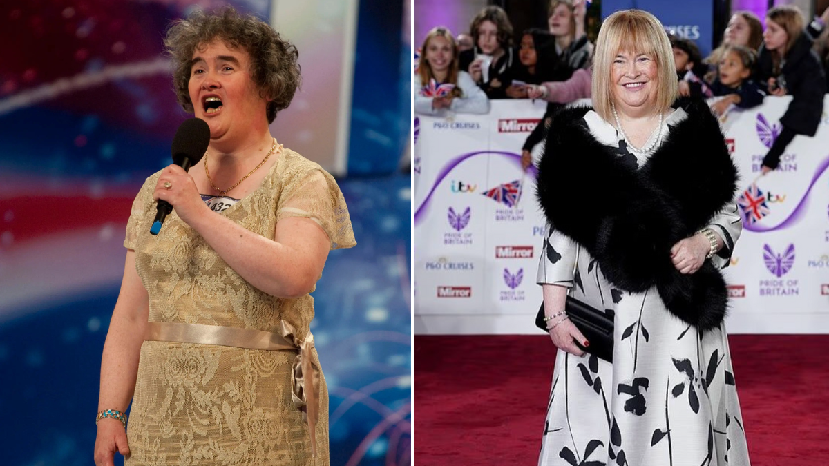 así luce el fenómeno de 'Britain's Got Talent', Susan Boyle, que sorprendió a todos al cantar en una audición hace 16 años