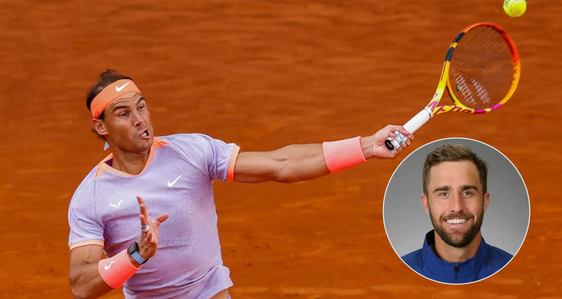 "En los partidos de Rafa Nadal echaban carretillas de tierra para hacer la pista más lenta"