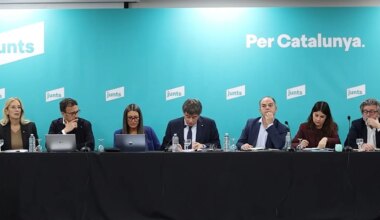 Reunión de Junts y Puigdemont, en directo