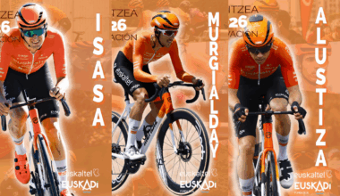 Alustiza, Isasa y Murguialday renuevan con el Euskaltel-Euskadi