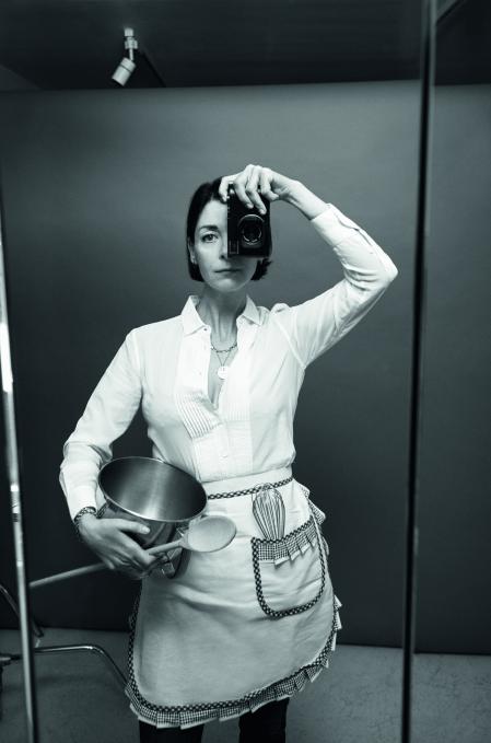 En la cocina, autorretrato. Marzo del 2023