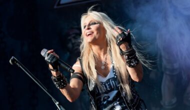 Doro Pesch, la Reina del Metal, en el mítico Wacken Open Air de 2014.