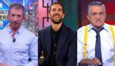 Broncano felicita en 'La Revuelta' a 'El Hormiguero' por su 3.000 programas y a Wyomying por el premio Ondas