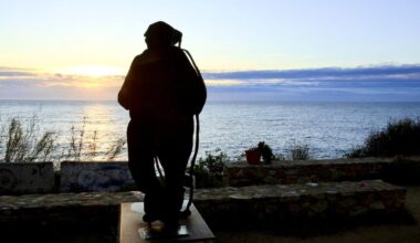 Homenaje del amanecer a los marineros