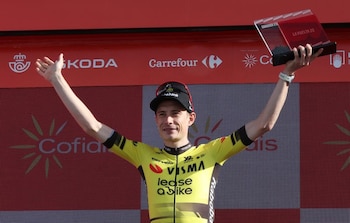 El ciclista danés Jonas Vingegaard.