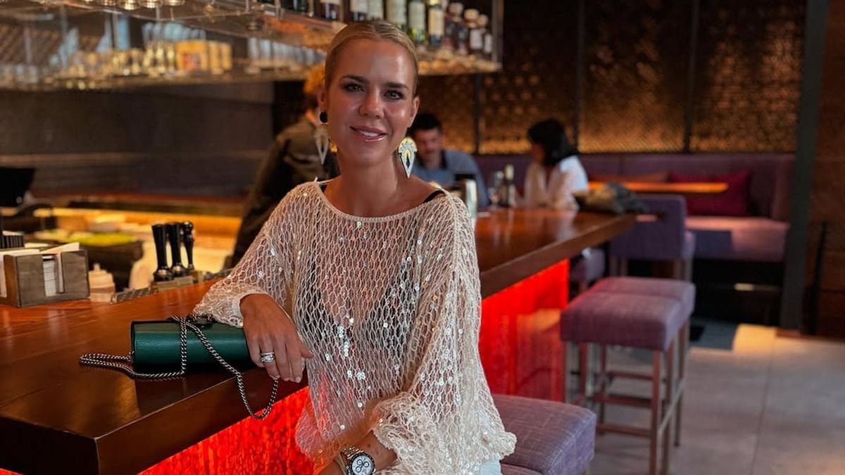 La emoción de Amelia Bono al ser sorprendida en plena cuenta atrás para correr la Maratón