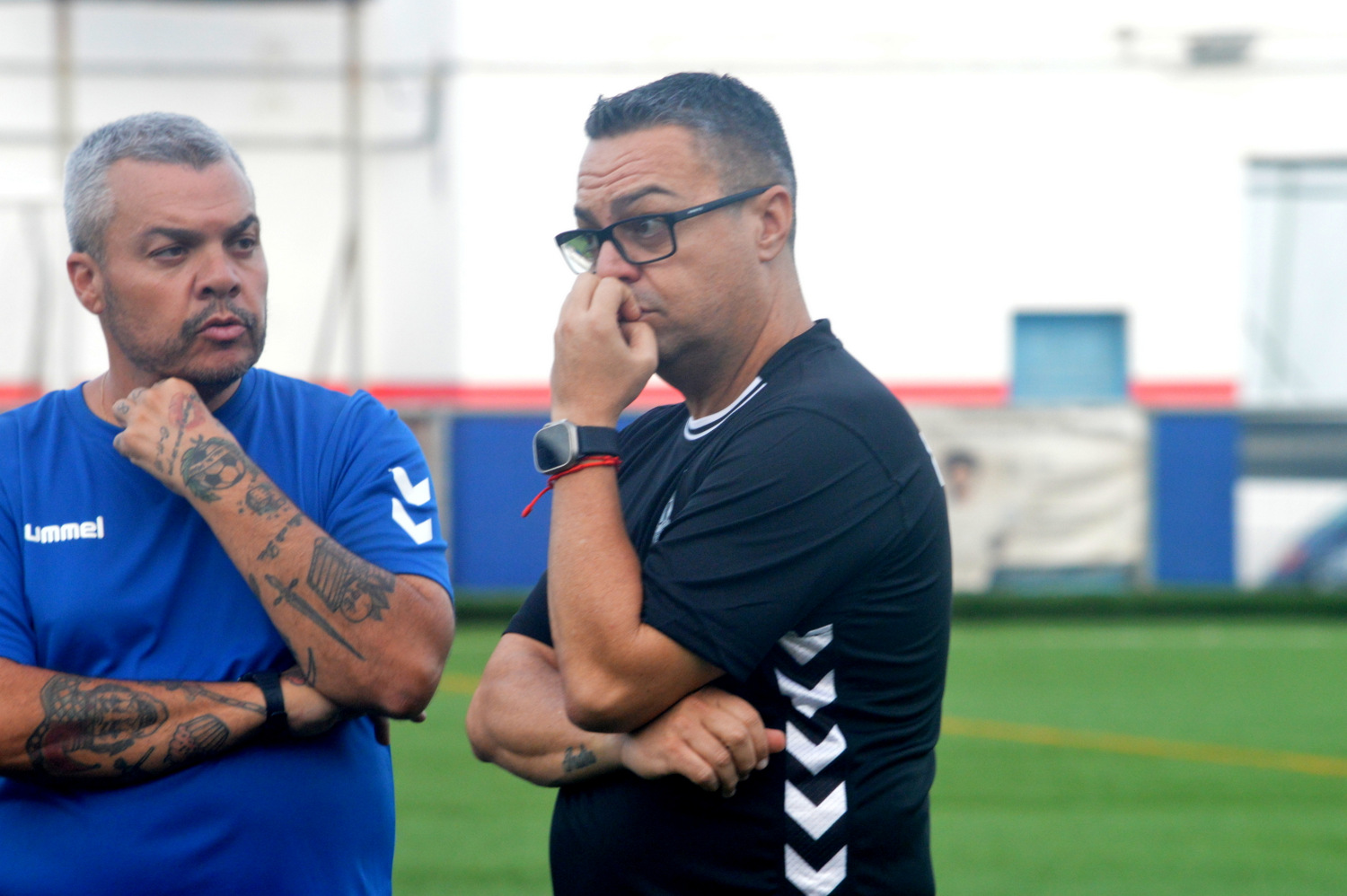 Tino Déniz, tras su primer entrenamiento: "No dudé en aceptar la propuesta"