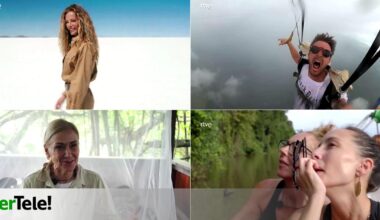 RTVE muestra nuevas imágenes de 'Hasta el fin del mundo' con sus famosos en carrera... ¡hasta por aire!